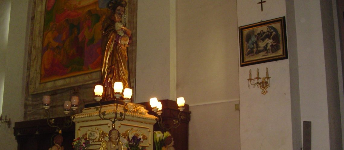 Il simulacro di San Giuseppe