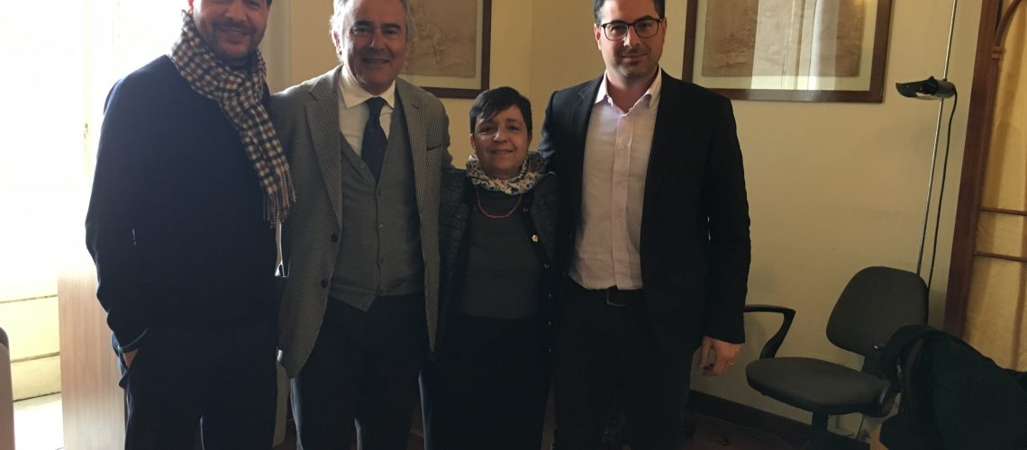 Serafino Arena, Orazio Ragusa, Bernadette Grasso e Paolo Monaca